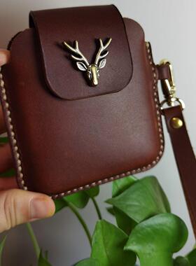 适用于三星Galaxy Z Flip7挂腰包真皮保护套flip6牛皮耐用手机套flip5折叠屏挂腰套w25flip高档手机套