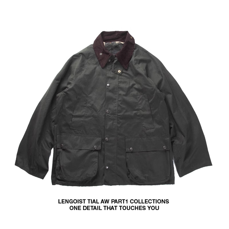 猎装防水复古拉链夹克外套