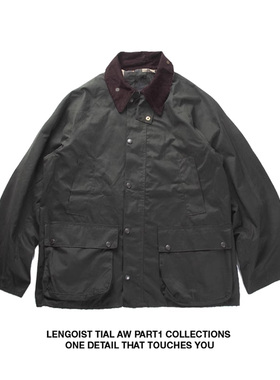 Outdoor猎装户外优雅经典防水复古英式拉链男女阿美咔叽夹克外套