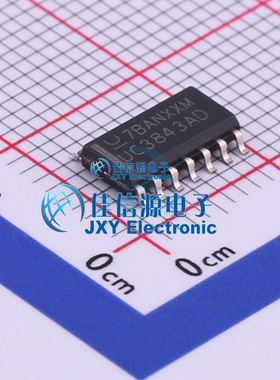 DC-DC控制芯片  UC3843ADTR  TI()  SOIC-14