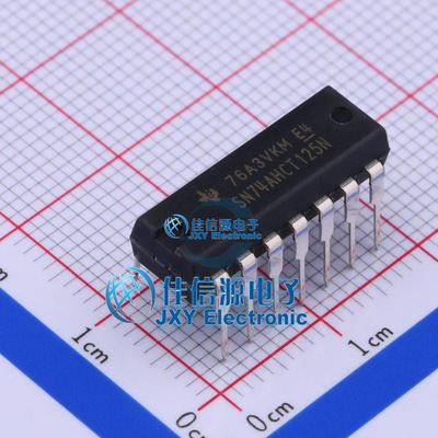 缓冲器/驱动器    SN74AHCT125N  TI()  DIP-14