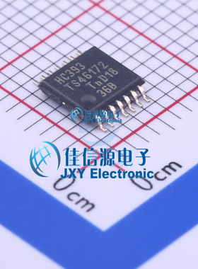 计数器/分频器     74HC393PW,118  Nexperia(安世)  TSSOP-14