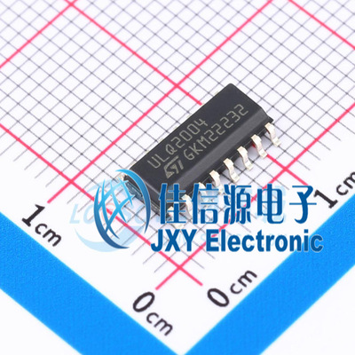 达林顿晶体管阵列      ULQ2004D1013TR  ST(意法半导体)  SO-16