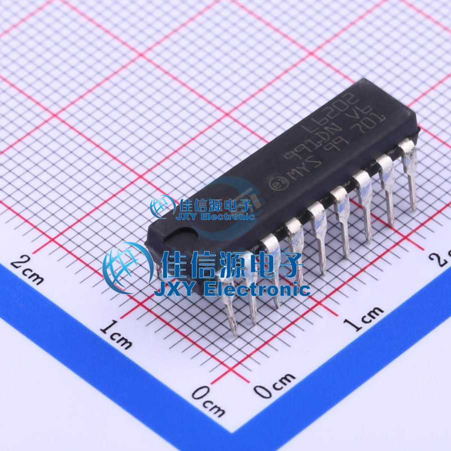 电机驱动芯片    L6202  ST(意法半导体)  PowerDIP-18