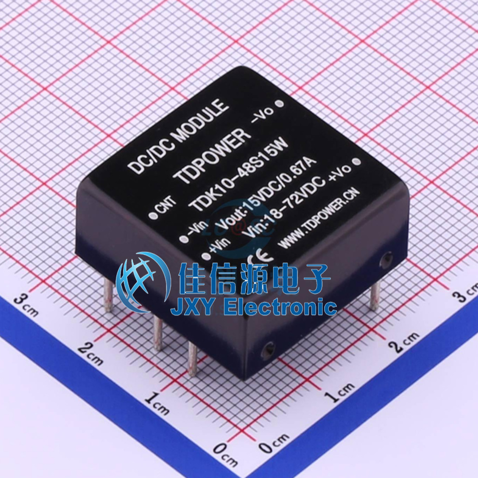 电源模块    TDK10-48S15W  TDPOWER(腾达电源)  插件