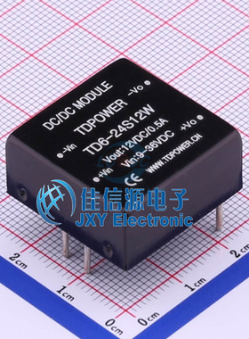电源模块    TD6-24S12W  TDPOWER(电源)  插件