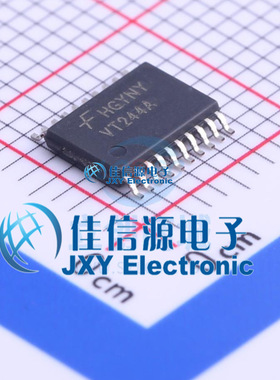 缓冲器/驱动器    74VHCT244AMTCX  onsemi(安森美)  TSSOP-20