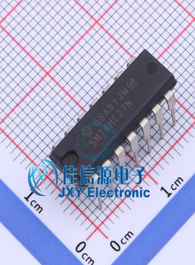 逻辑门     SN74HC27N  TI()  PDIP-14