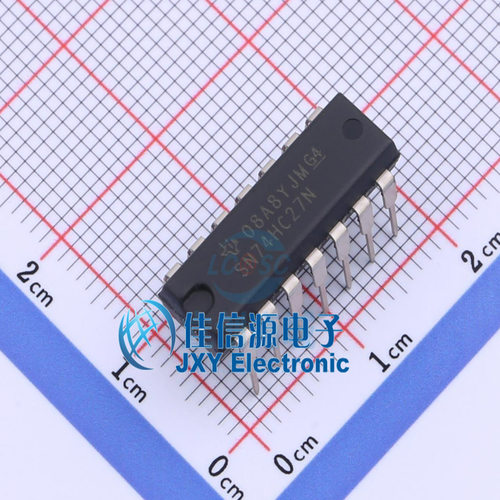 逻辑门     SN74HC27N  TI()  PDIP-14