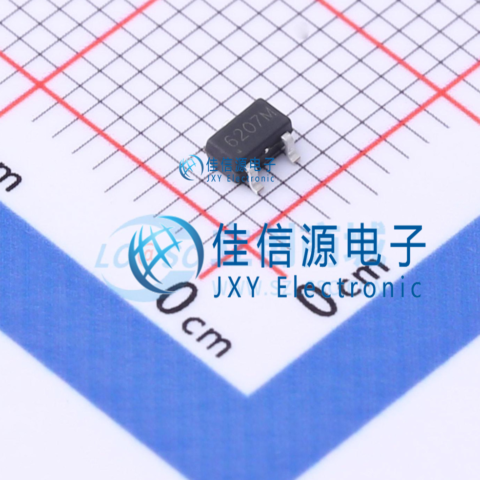 霍尔传感器    CC6207MST  CrossChip(成都芯进)  SOT-23