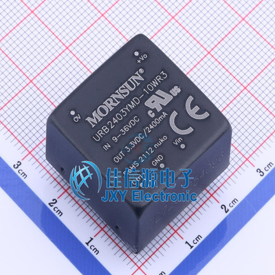 电源模块    URB2403YMD-10WR3  MORNSUN(金升阳)  插件