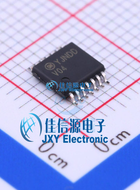 反相器     74VHC04MTCX  onsemi(安森美)  TSSOP-14