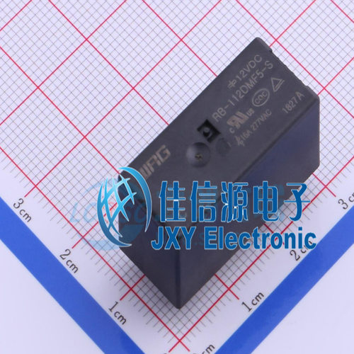 功率继电器       RB-112DMF5-S   WRG(旺荣集团) 12V 16A