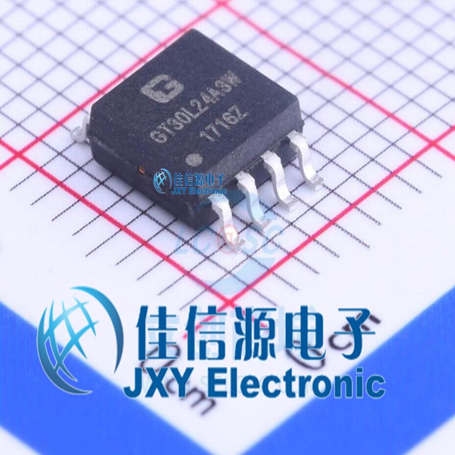 字库芯片 GT30L24A3W GENITOP(高通) SOP-8 标准点阵中外文字库