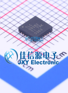 LED驱动     TLC59282RGET  TI(德州仪器)  VQFN-24-EP