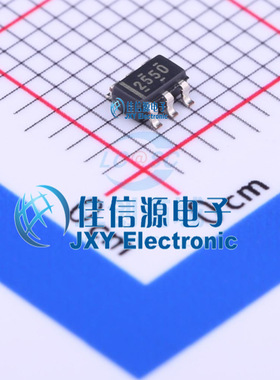 功率电子开关   TPS2550DBVT  TI()  SOT-23-6