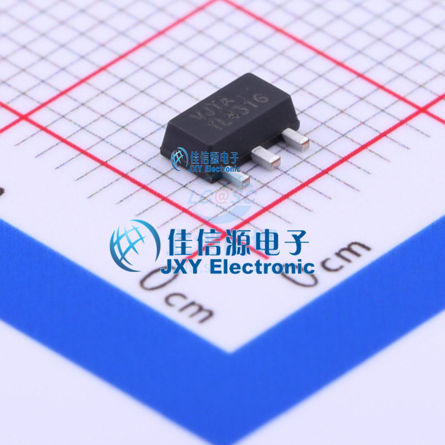 电压基准芯片  TL431G-AB3-R  UTC(友顺)  SOT-89-3