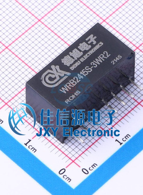 电源模块    WRB2415S-3WR2  DEXU(德旭电子)  插件
