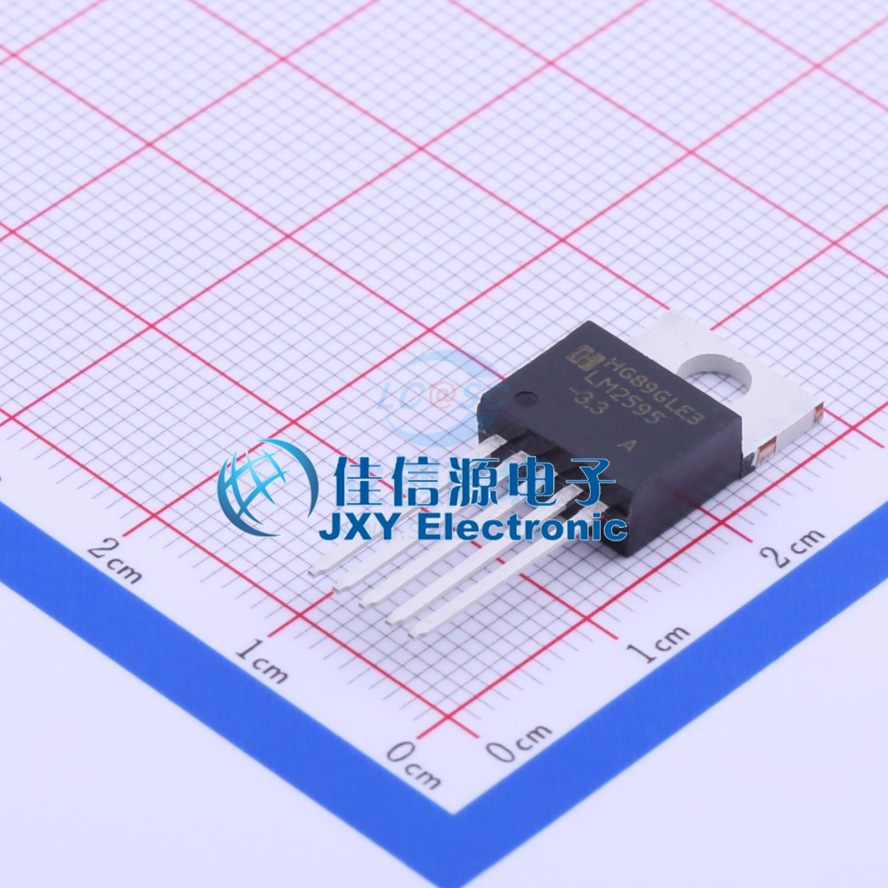 DC-DC电源芯片  LM2595T-3.3  HGSEMI(华冠)  TO-220-5L