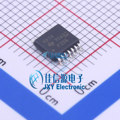 反相器     SN74AHC14PWR  TI()  TSSOP-14