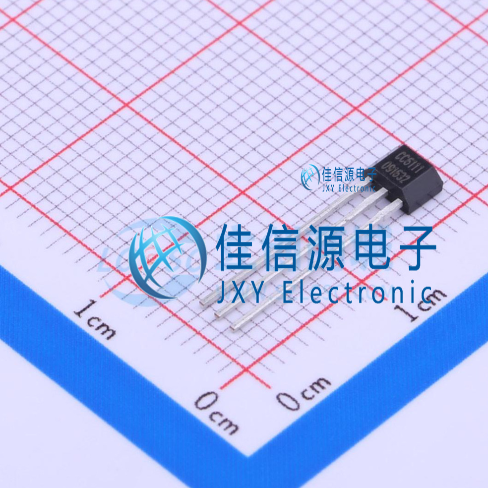 霍尔传感器    CC6111TO  CrossChip(成都芯进)  TO-92S