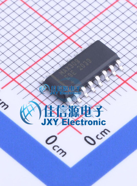 信号开关   MAX309ESE+T  MAXIM(美信)  SO-16