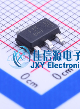 三极管(BJT)   FZT869TA  DIODES(美台)  SOT-223