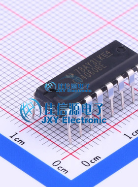 计数器/分频器     CD4060BE  TI()  DIP-16