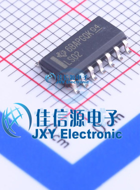 逻辑门     SN74LS02DR  TI()  SOIC-14