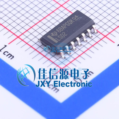逻辑门     SN74LS02DR  TI()  SOIC-14