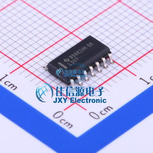 缓冲器/驱动器    SN74LS07DR  TI()  SOIC-14