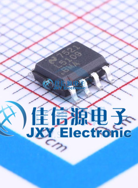 栅极驱动IC LM5109BMAX/NOPB TI SOIC-8 半桥驱动 MOSFET 100V 1A