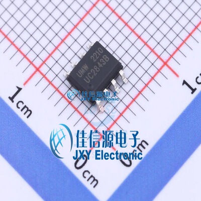 DC-DC控制芯片  UC2843B  UMW(友台半导体)  SOP-8