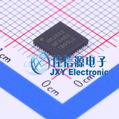 无线收发芯片  NRF52832-QFAA-T  NORDIC  QFN-48(6x6)
