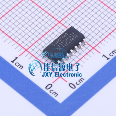 反相器     74HCT04D,653  Nexperia(安世)  SO-14