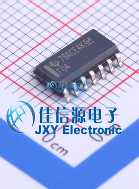 反相器芯片     SN74F04DR  TI()  SOIC-14