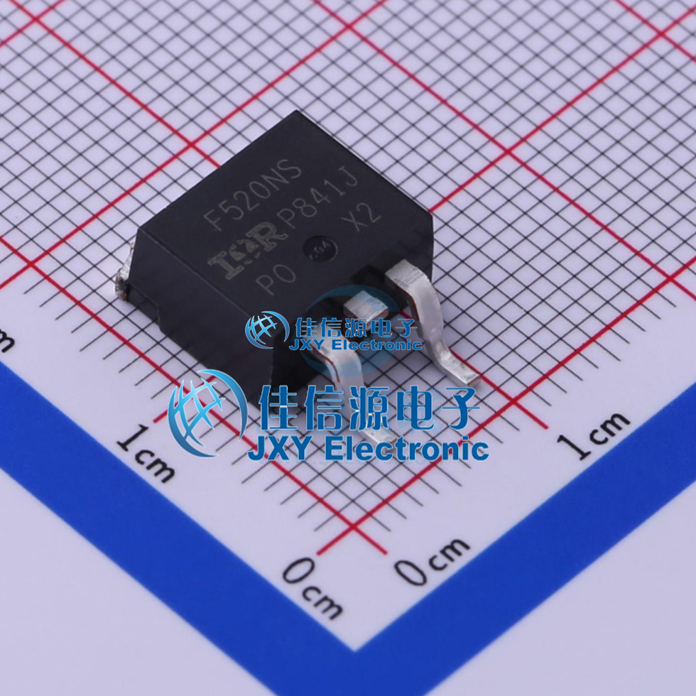场效应管(MOSFET)     IRF520NSTRLPBF  D2PAK