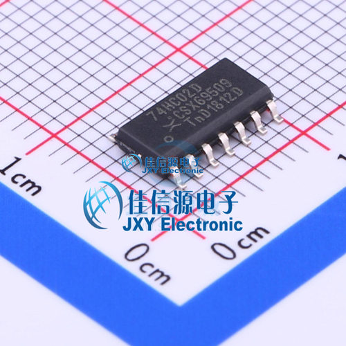 逻辑门     74HC02D,653  Nexperia(安世)  SOIC-14