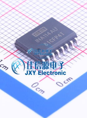 仪表放大器 INA114AU  TI()  SOP-16
