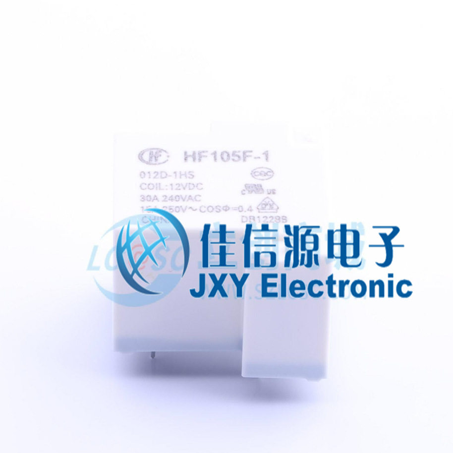 功率继电器      HF105F-1/012D-1HS   HF(宏发)