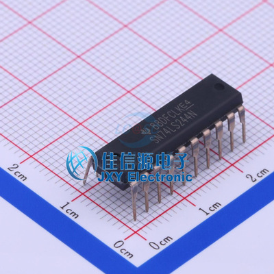 缓冲器/驱动器    SN74LS244N  TI(德州仪器)  DIP-20