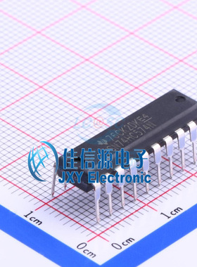 触发器     SN74HC574N  TI(德州仪器)  DIP-20