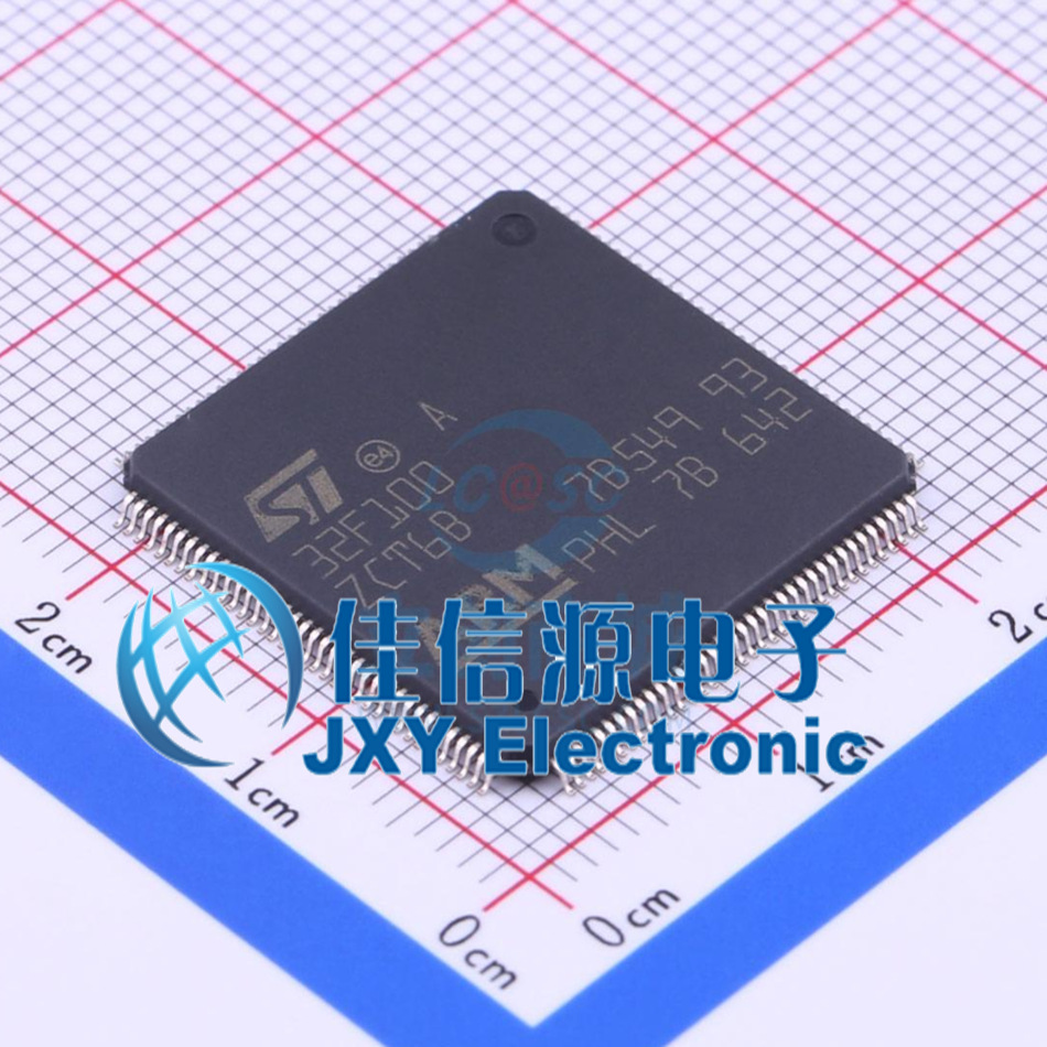 单片机 STM32F100ZCT6B ST(意法半导体) LQFP-144 256KB ARM-M3