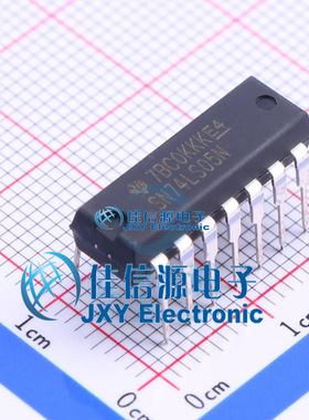 反相器     SN74LS05N  TI()  PDIP-14