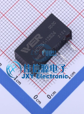 电源模块    HCES1-12S24  WIER(微尔)  插件