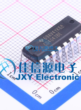 锁存器    CD4043BE  TI()  DIP-16