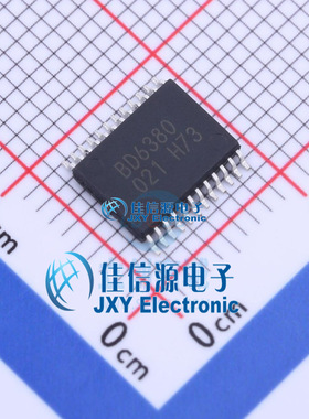 电机驱动芯片  BD6380EFV-E2  ROHM(罗姆)  HTSSOP-24B 2.5V~5.5V