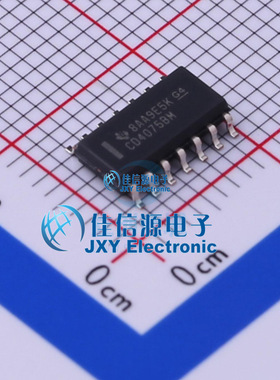 逻辑门     CD4075BM96  TI()   SOIC-14