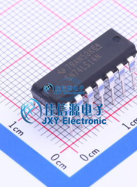 反相器     SN74LS14N  TI()  PDIP-14