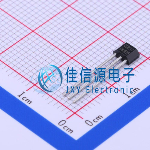 霍尔传感器    CC6511TO  CrossChip(成都芯进)  TO-92S
